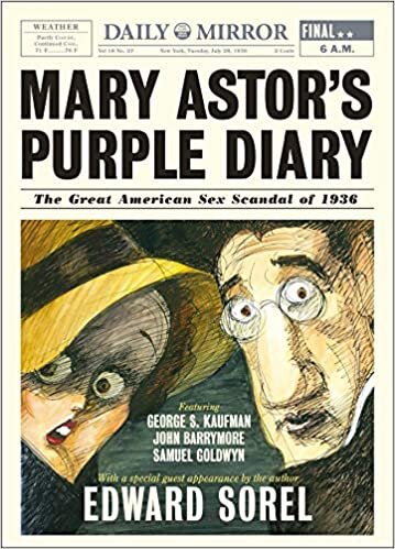 "Mary Astor's Purple Diary" by Edward Sorel (WSJ)