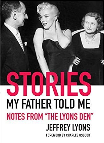 "Stories My Father Told Me" by Jeffrey Lyons (WSJ)