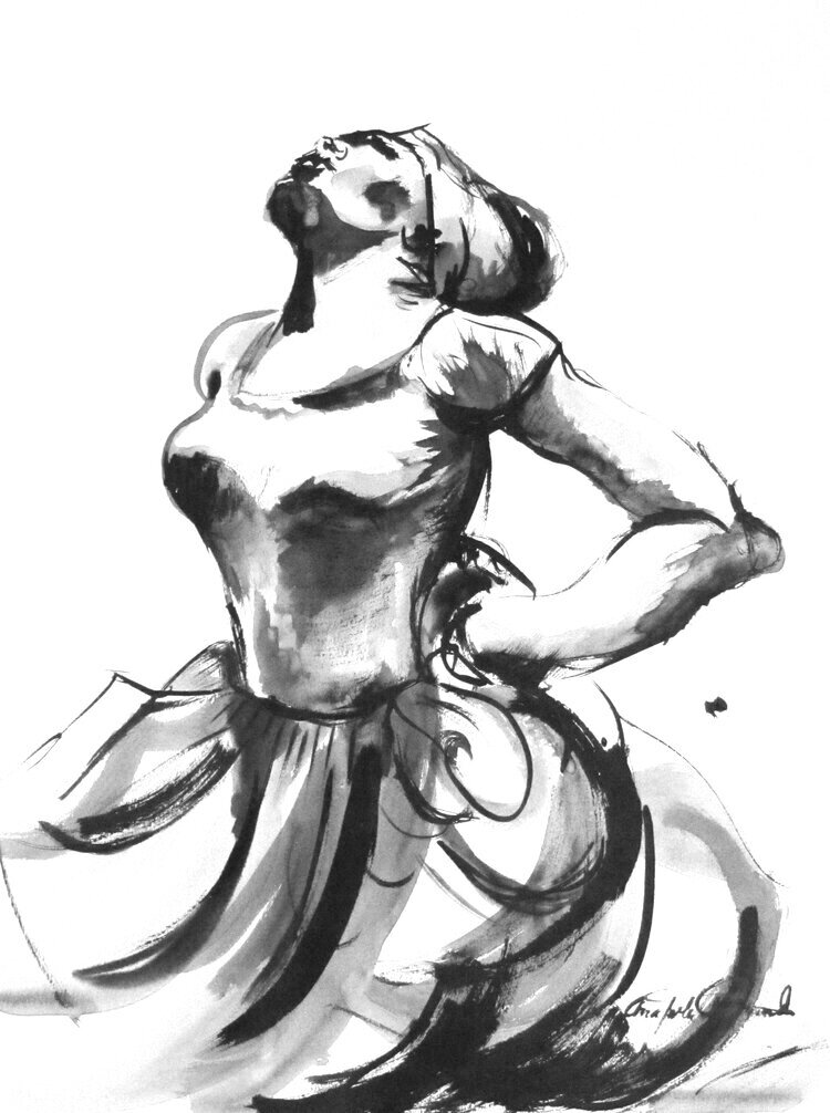 Study for Santera I