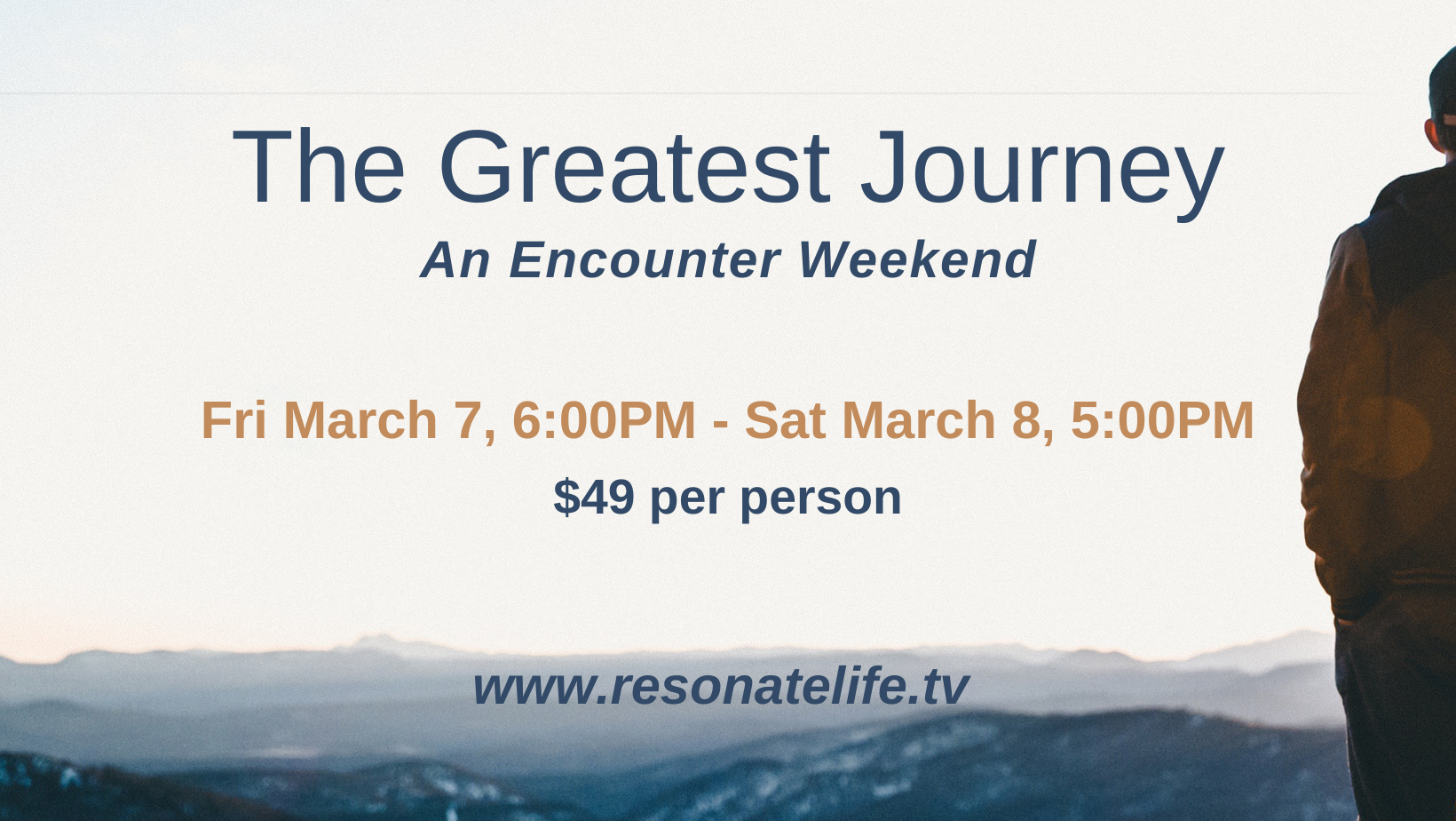 The Greatest Journey Encounter Weekend