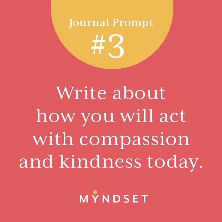 As Aesop said, &ldquo;an act of kindness, no matter how small, is ever wasted&rdquo;. How will you act with kindness and compassion today? 
Write it down in your journal or let us know in the comments! We love to hear from you! 
.
.
.
.
#myndset #min
