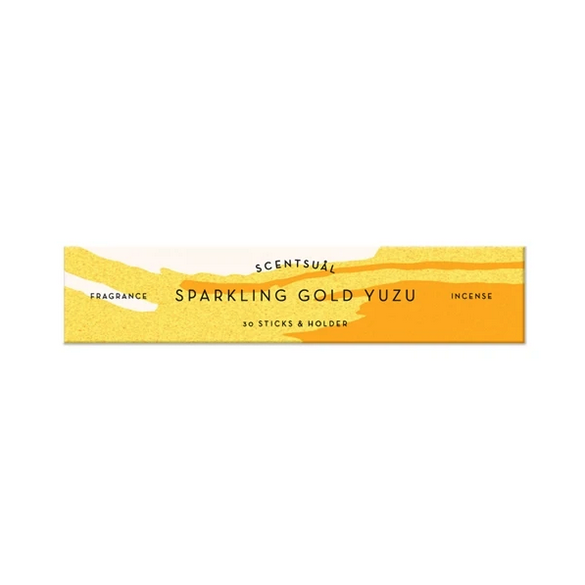 SCENTSUAL - Sparkling Gold Yuzu 30 sticks