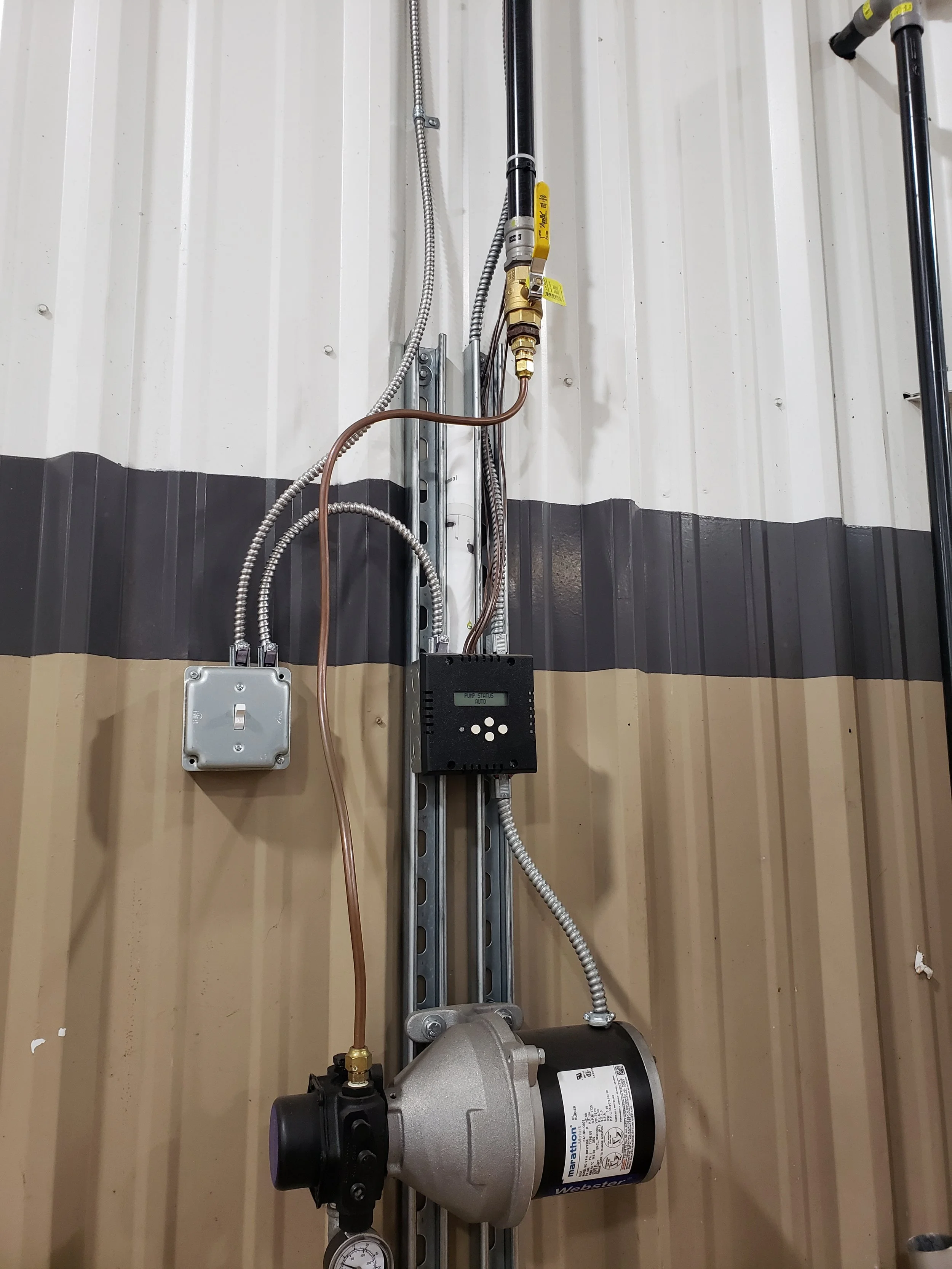 Gravity Feed Fuel Supply System