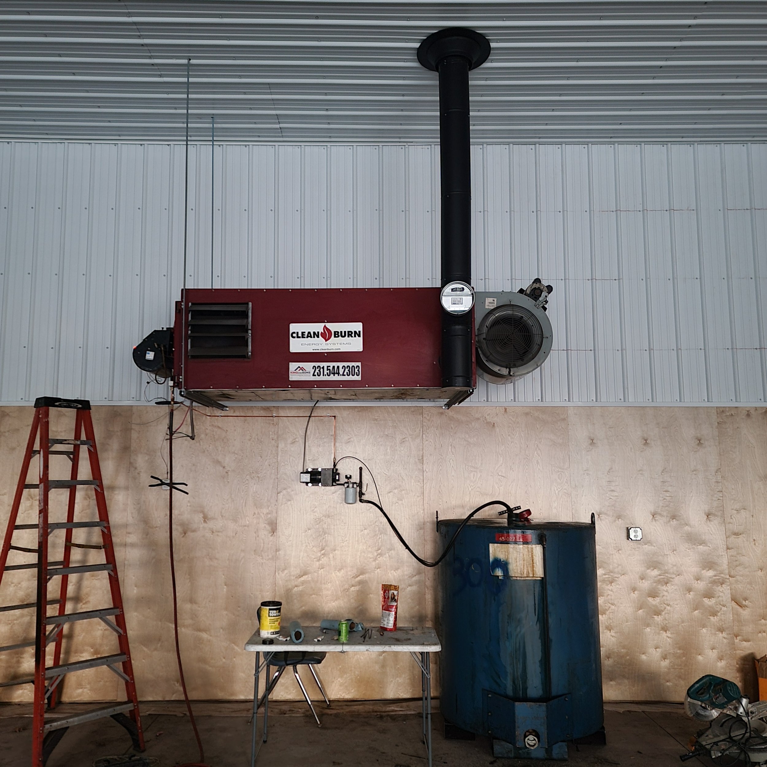 Supreme Heat 2750 Waste Oil Furance