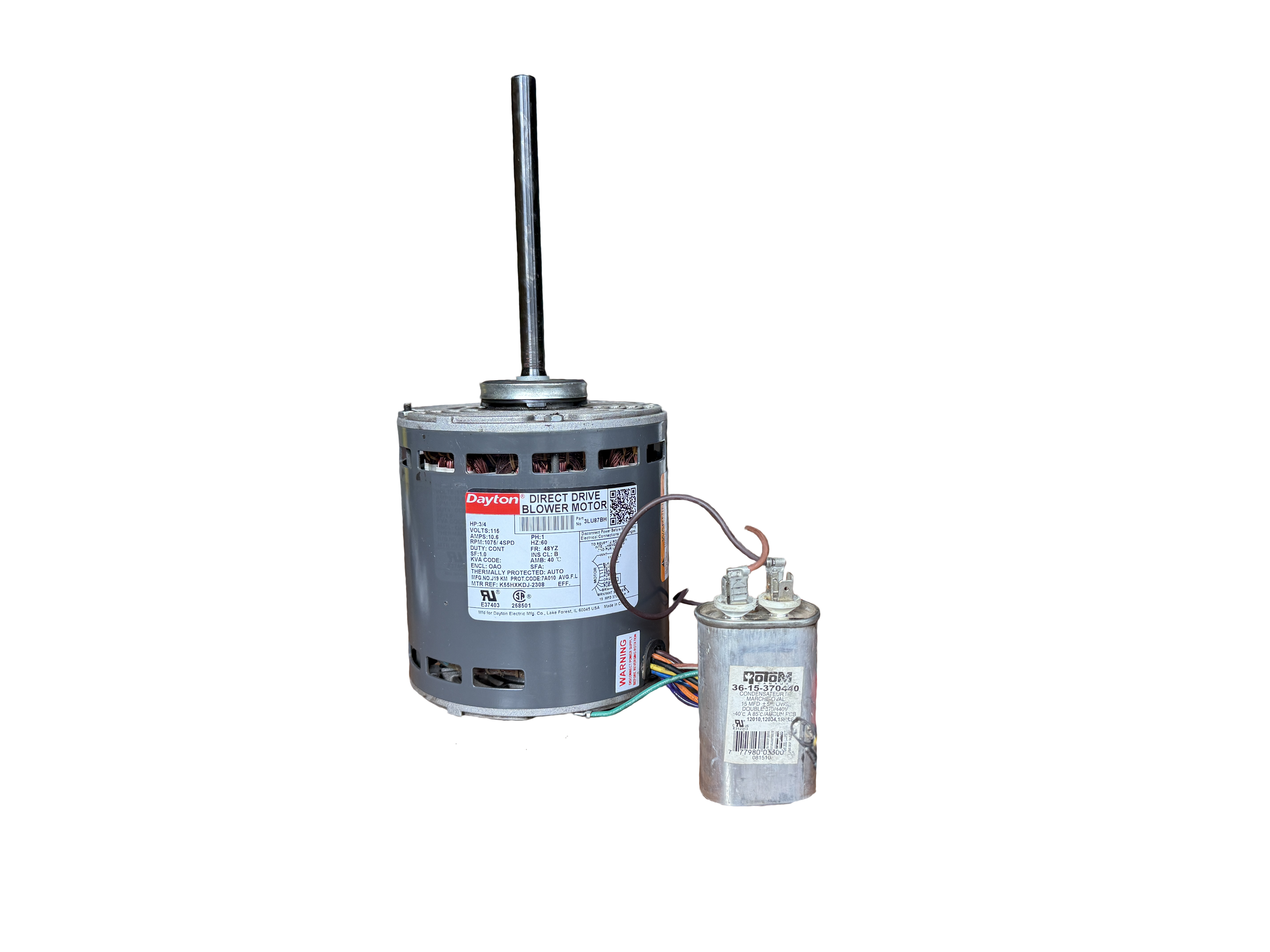 Supreme Heat 2750/4250 Fan Motor