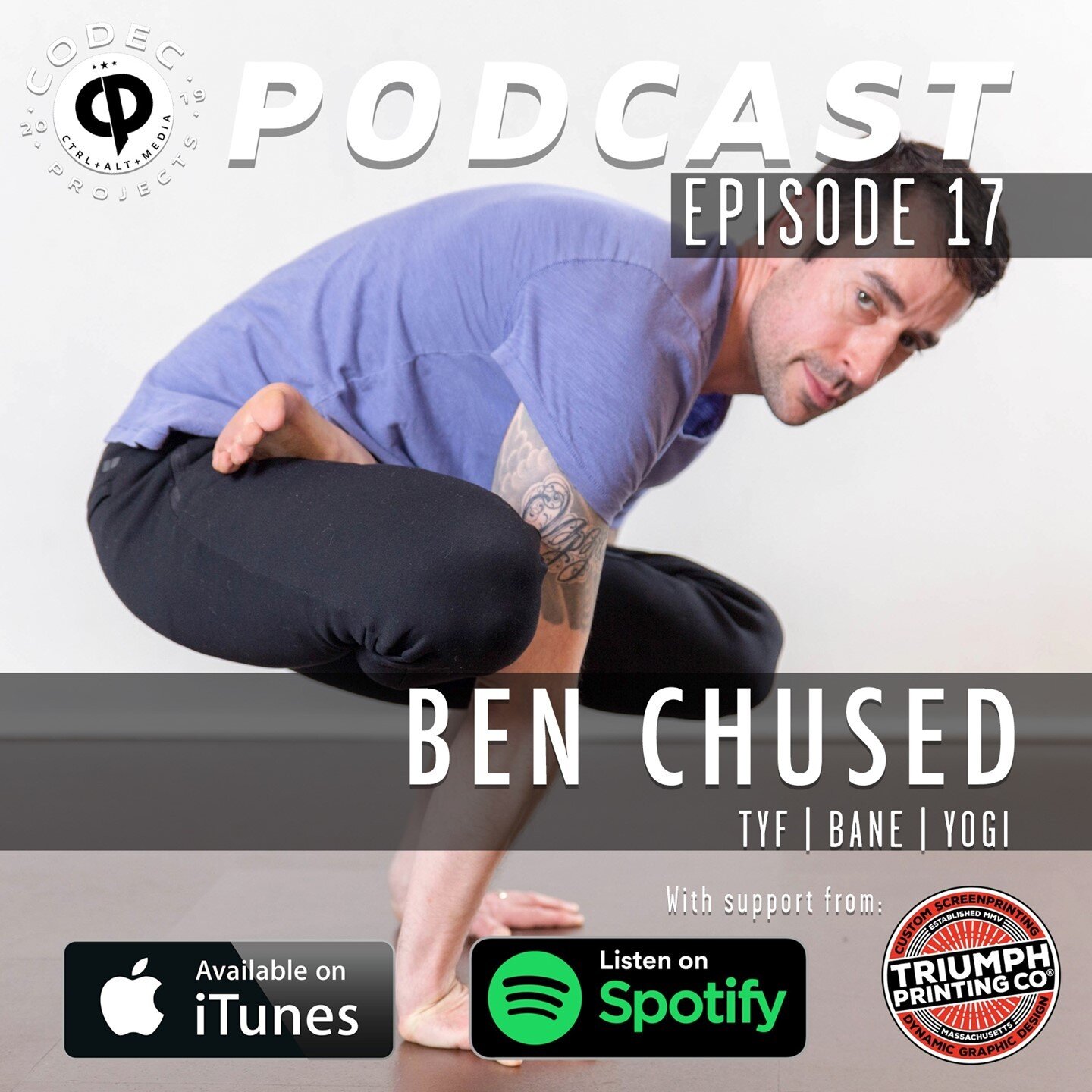 Codec Projects - S1E17 - Ben Chused - TYF | Bane | Yogi ⁠
⁠
⁠
There&rsquo;s obviously quite a bit of Ten Yard Fight talk, but we also talk about how he started going to shows in DC at the age of 12, joining Battery, moving to Boston, trying his hand 