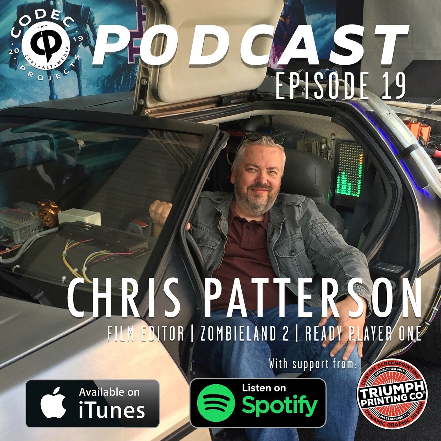 Codec Projects - S1E19 - Chris Patterson | Film Editor | Zombieland 2 | Ready Player One⁠
⁠
We talk about growing up in Boston, getting into punk and hardcore, working as a feature film editor, working with Steven Spielberg, and there&rsquo;s also qu