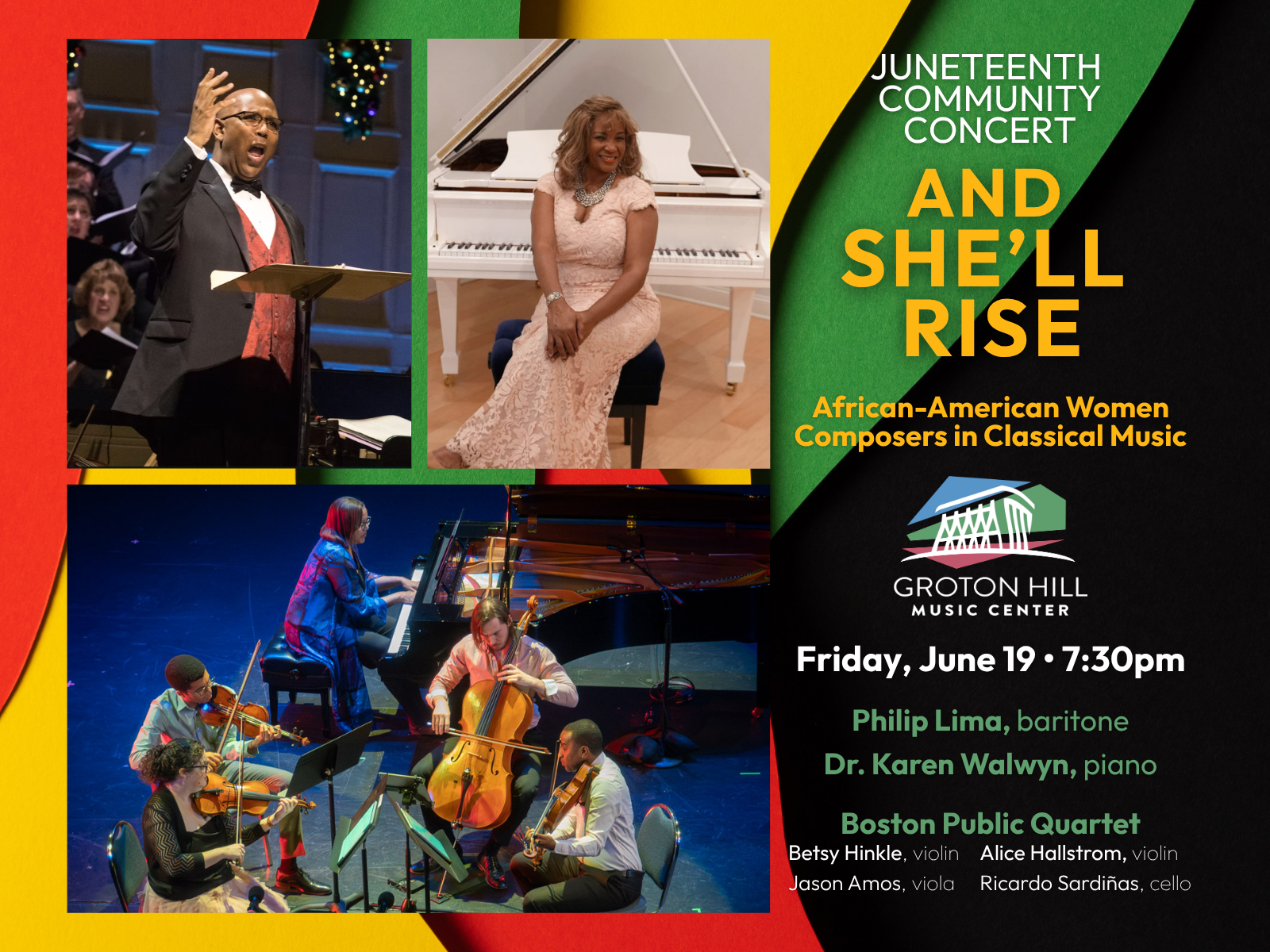JUNETEENTH – AND SHE’LL RISE