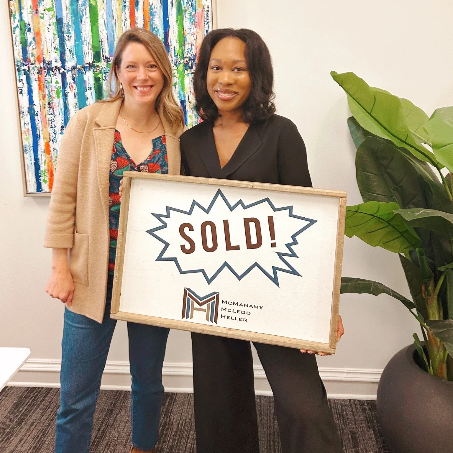 Happy closing day to my sweet client! Although we had some bumps in the road, she was super patient, trusted the process, and was totally game to follow the plan while her property was listed.

And the buyer was a funny coincidence! He's a real estat
