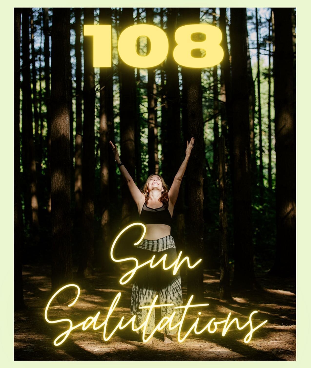 Join me tomorrow from 6-8 pm @goyogausa Dublin studio to celebrate the arrival of Spring! I know the idea of 108 Sun A&rsquo;s can sound daunting, but we will break it into manageable pieces and offer modifications to make the practice accessible and