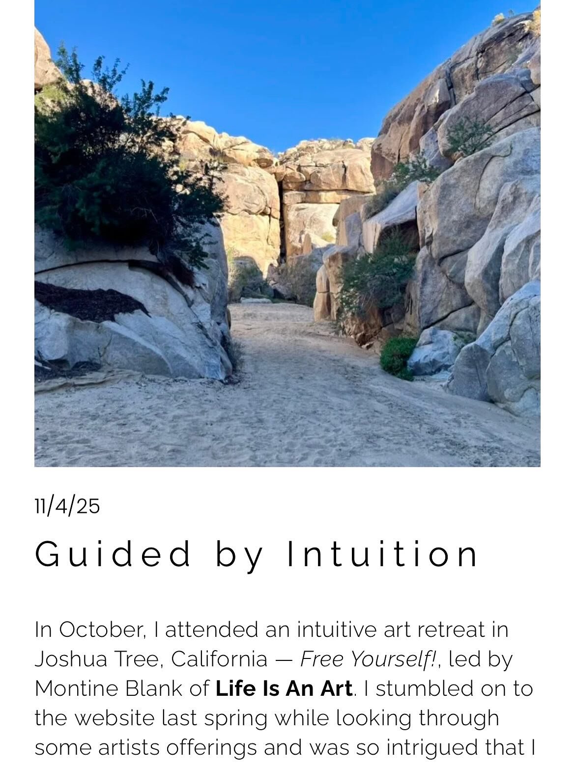 My latest blog is live! Link in bio to read entire post. 
#mindfulness 
#meditativeart 
#artasmeditation 
#mindfulliving 
#artasmindfulness 
#creativepractives
#intuition
#guidedbyintuition
#livingwithpurpose
#trustinthejourney 
#trustyourself 
#trus