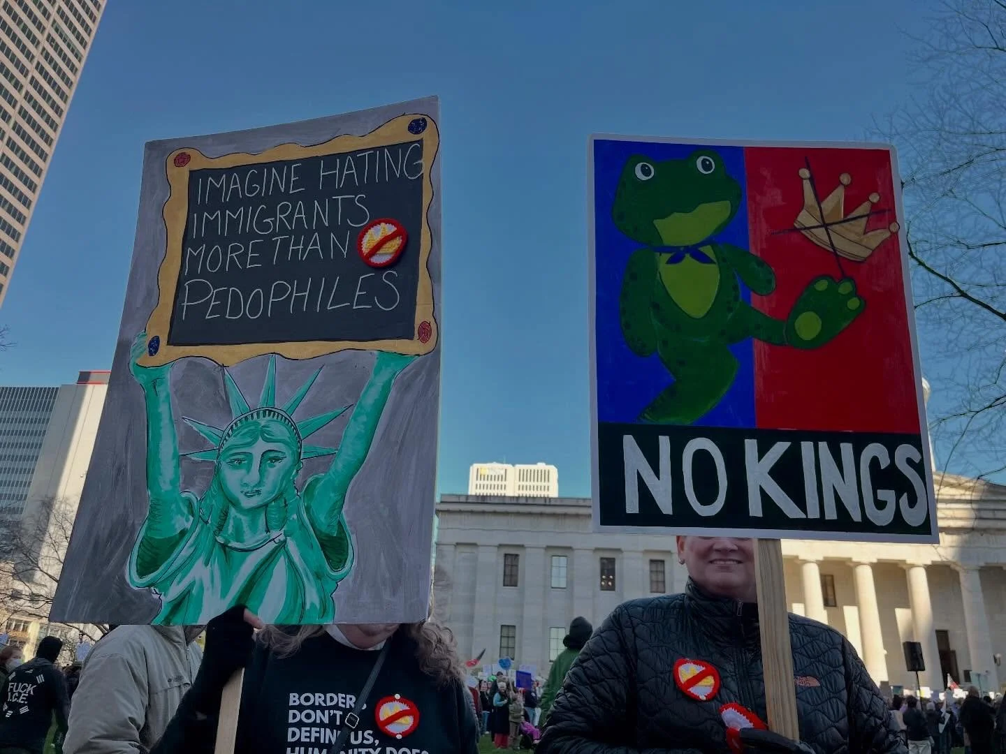 #nokings #wethepeople #nowar #justiceforall #resist