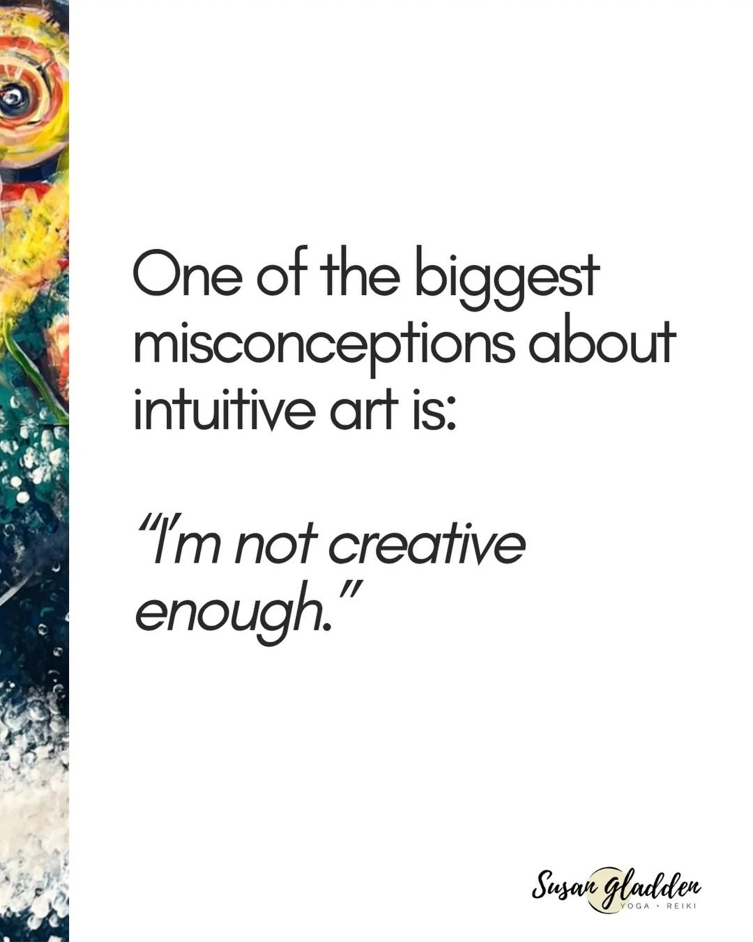 You do NOT need to be artistic
✨ One of the biggest misconceptions about intuitive art is: &ldquo;I&rsquo;m not creative enough for that.&rdquo;
✨
Here&rsquo;s the truth: You do not need artistic experience to participate in Intuition Painting&reg;. 