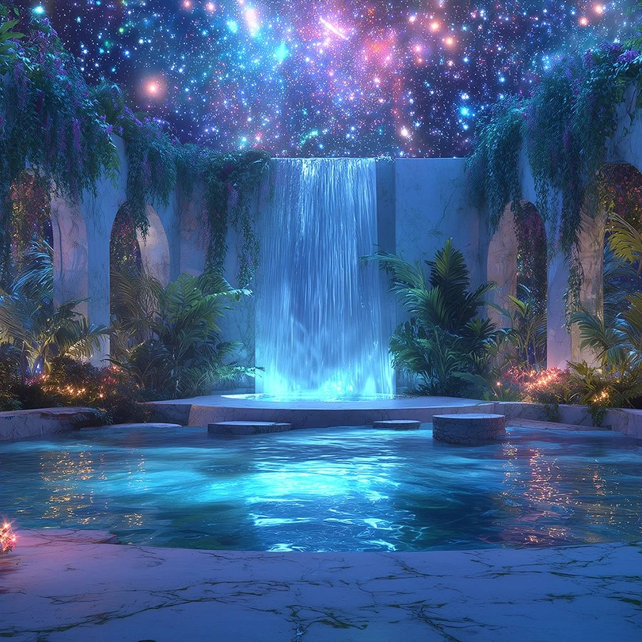 Lemurian Water Temple 528Hz (1 Hour)