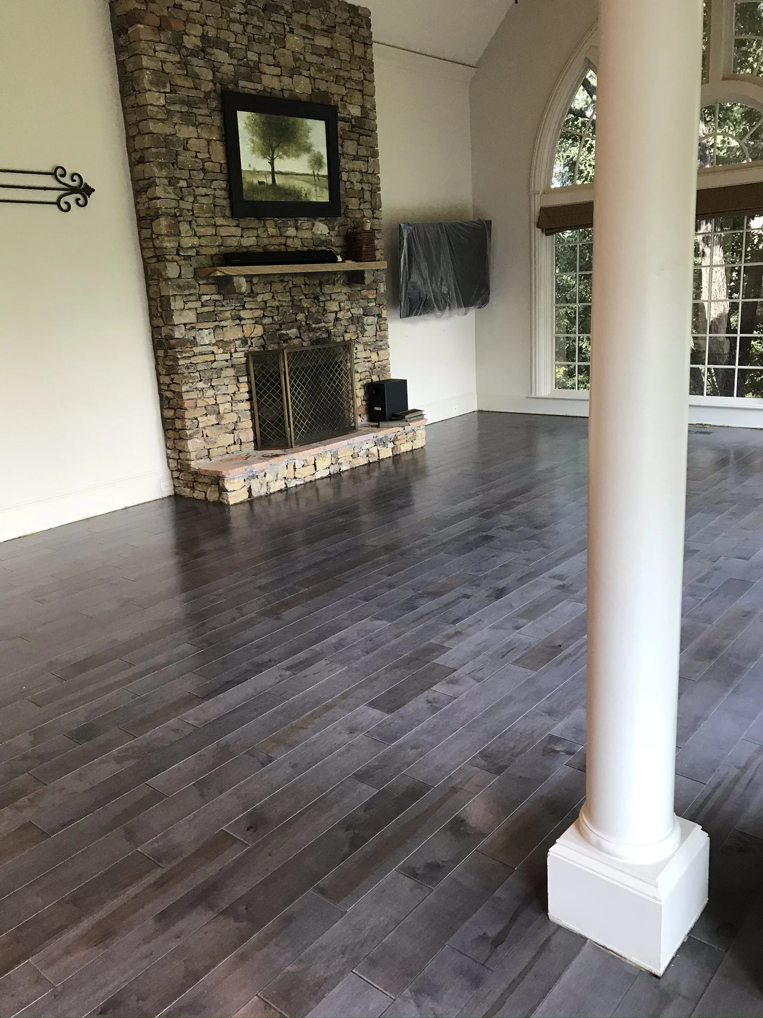 Hardwood Installation.