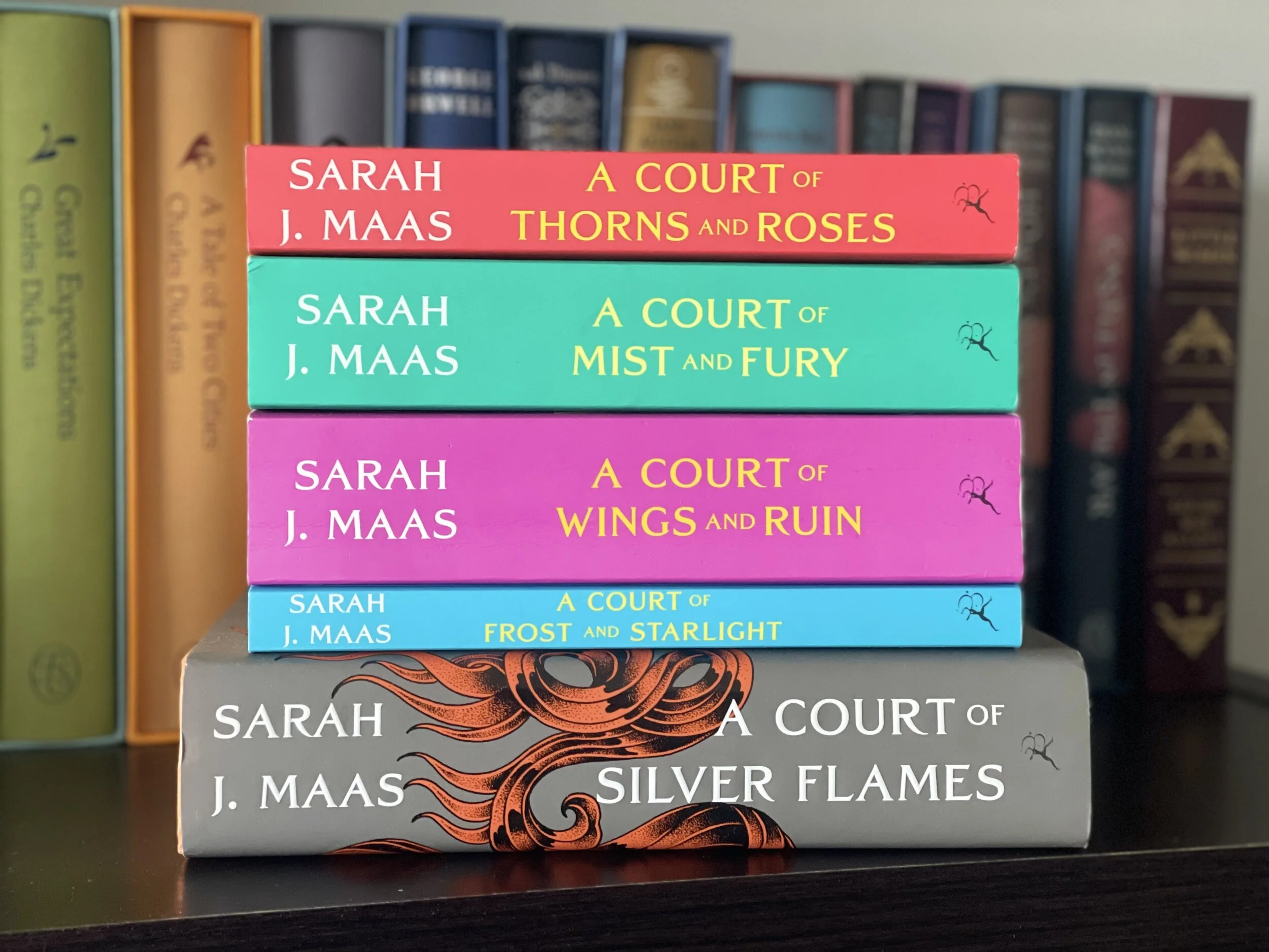 A Court of Thorns and Roses (series) by Sarah J. Maas