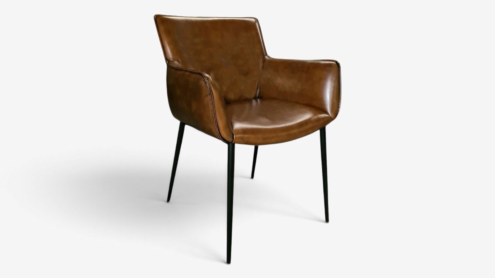 RUSTIC 02 BROWN DINING CHAIR