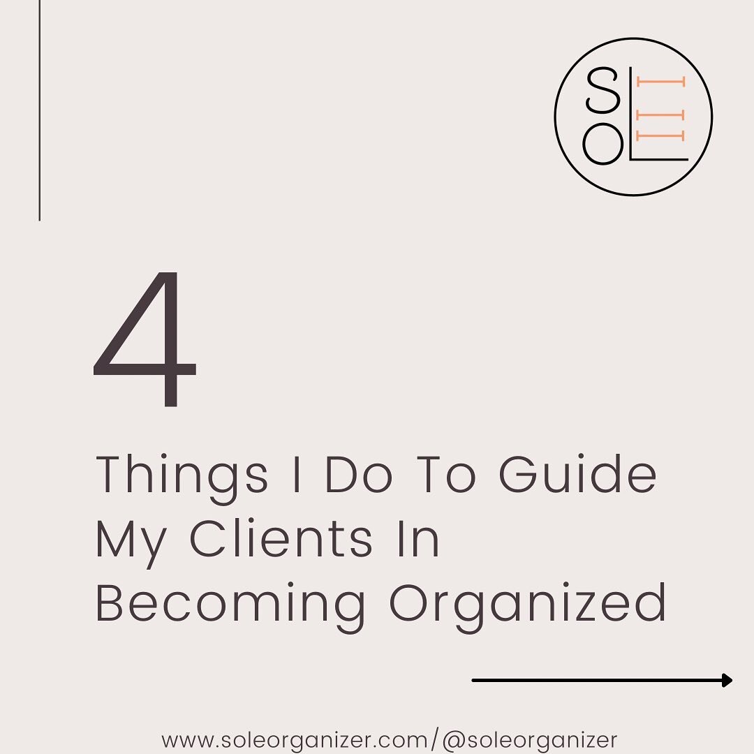 Getting Organized with Sole is an experience. 

For me, it&rsquo;s more than just organizing your space.

I&rsquo;m and organizer - yes!
But I&rsquo;m your account silty partner, I&rsquo;m your coach, I&rsquo;m your teach, and I&rsquo;m your cheerlea