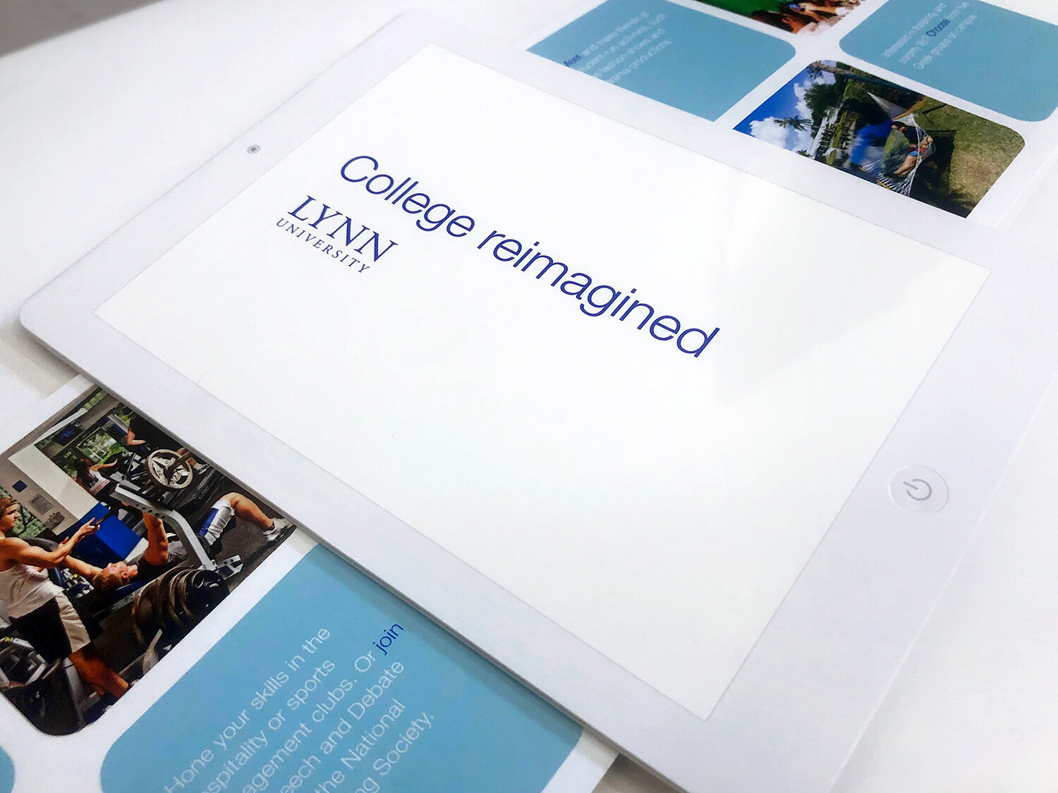 College reimagined viewbook cover