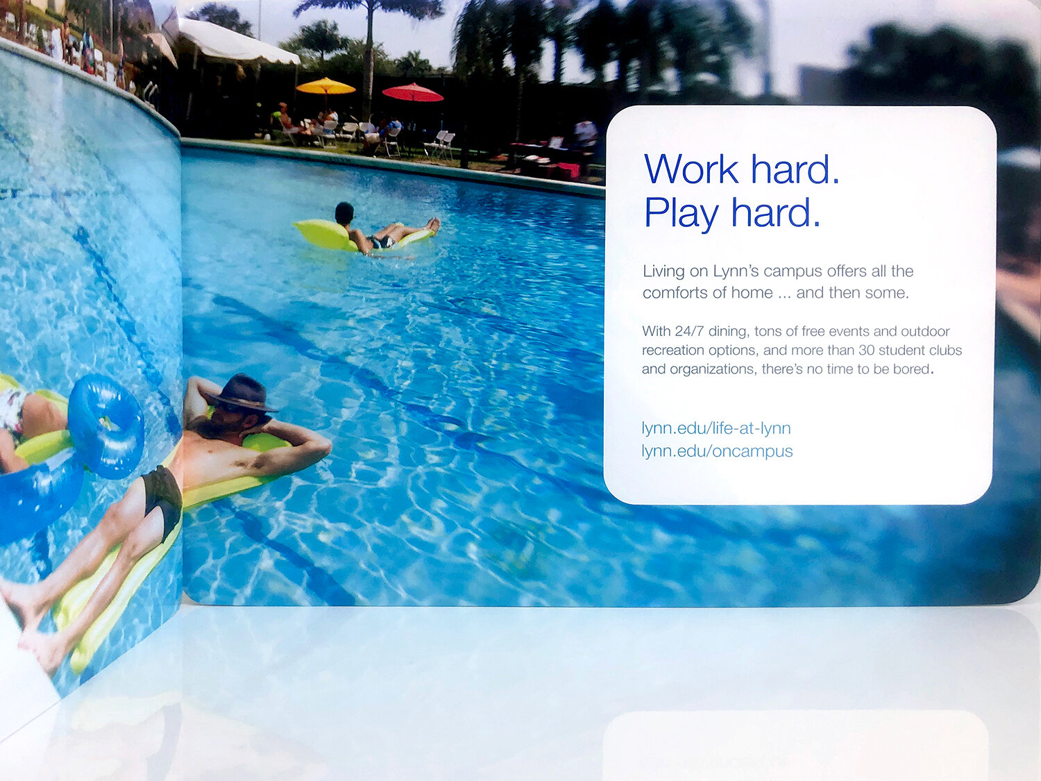 College reimagined work hard play hard, campus ammenities