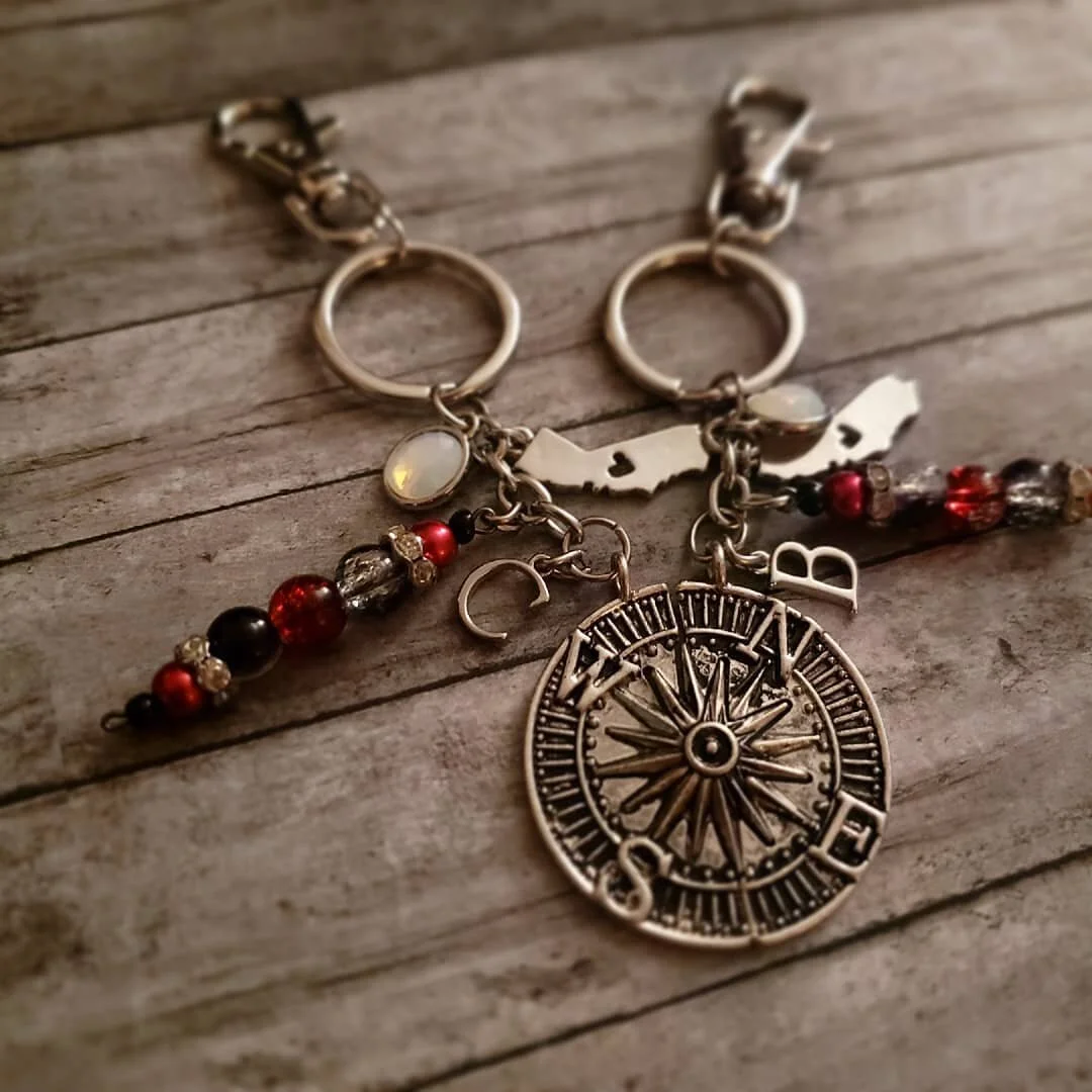 A custom gift for a pair of graduating Eagle Scout BFFs. Thinking about doing more keychains...🤔