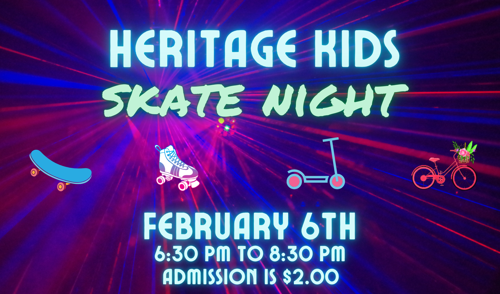 Skate Night Friday February 6th