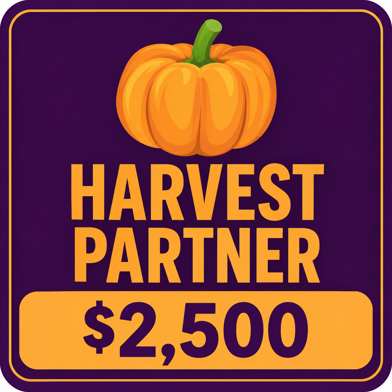 Harvest Partner $2500