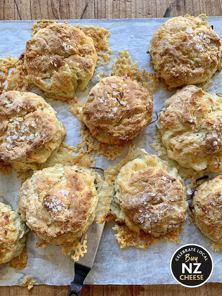 Caramelised Onion and Gruyere Cheese Scones