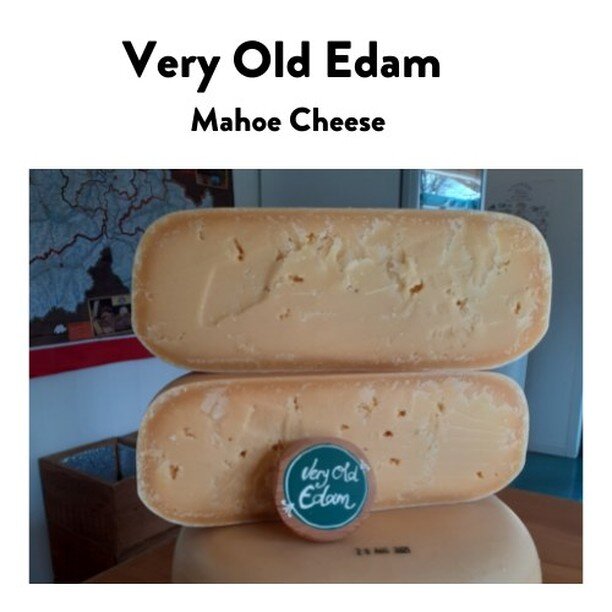 If you like a well-aged cheese then you must try Mahoe Cheese's Very Old Edam.