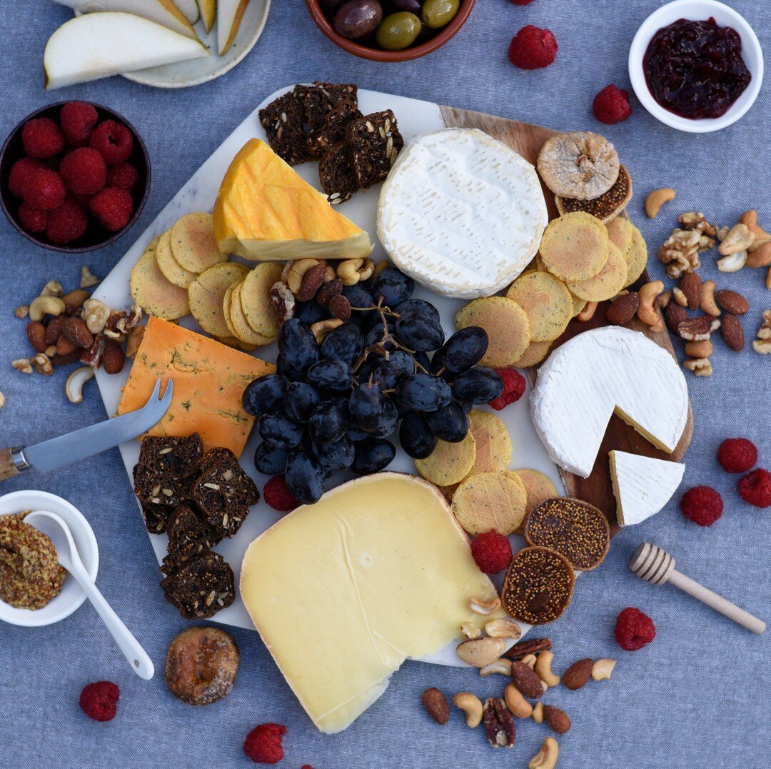 Sweet, savory, crunchy, creamy!
Cheese platters have something for everyone - what do you love including on yours?