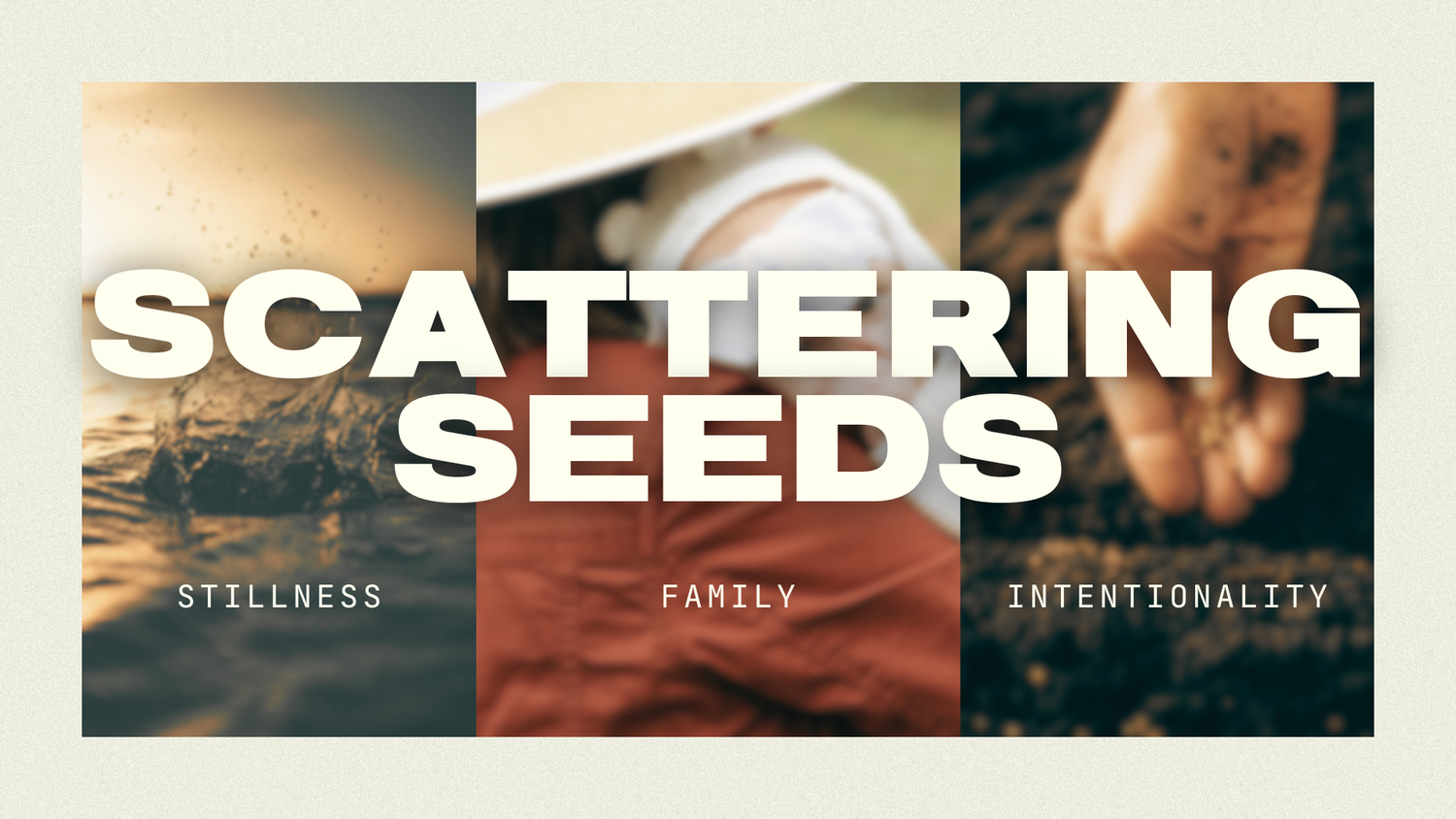Scattering Seeds: Intentionally episode artwork