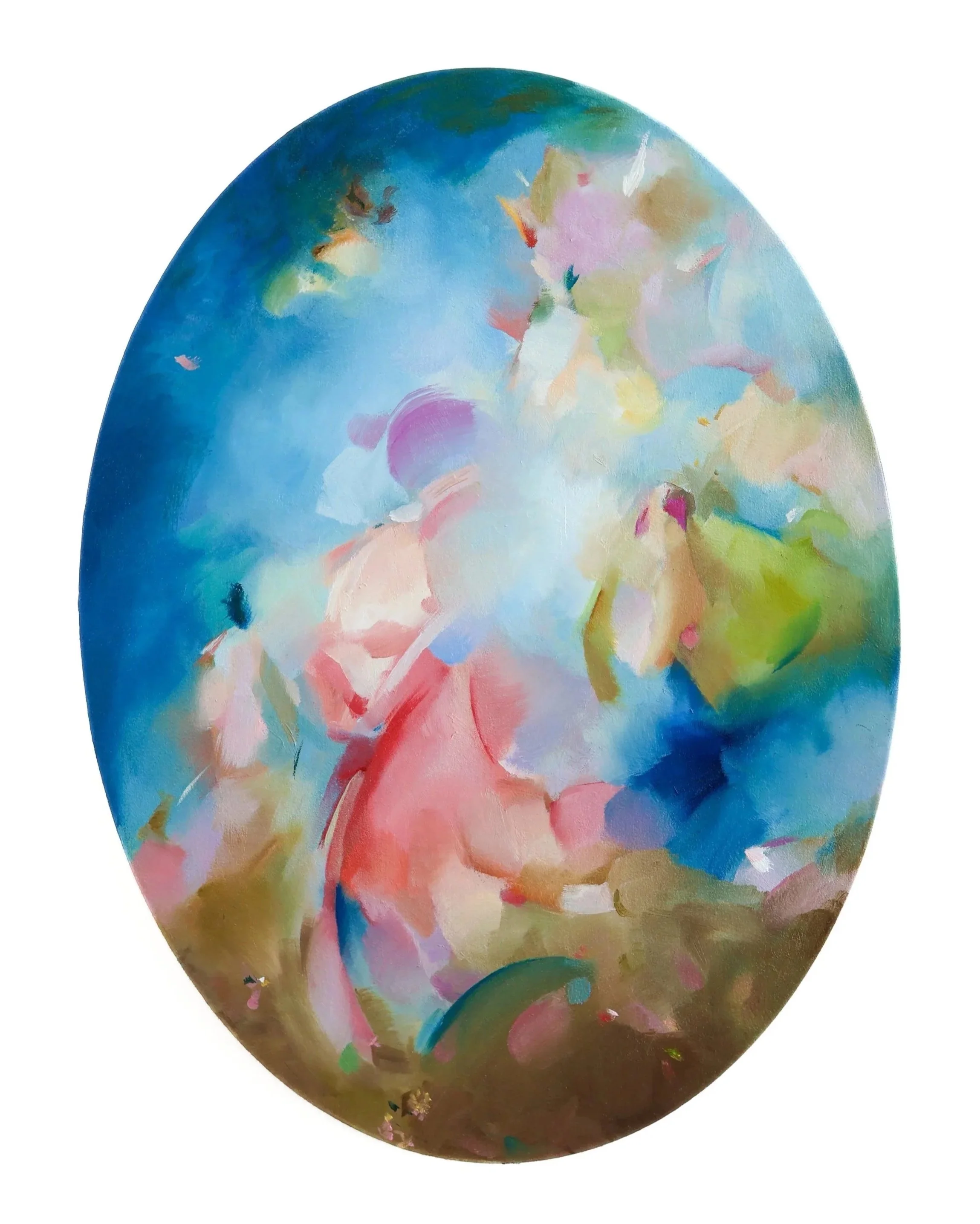 Love Is On The Loose - Cameo 4. Oil on wood, 9 x 12”. 2026