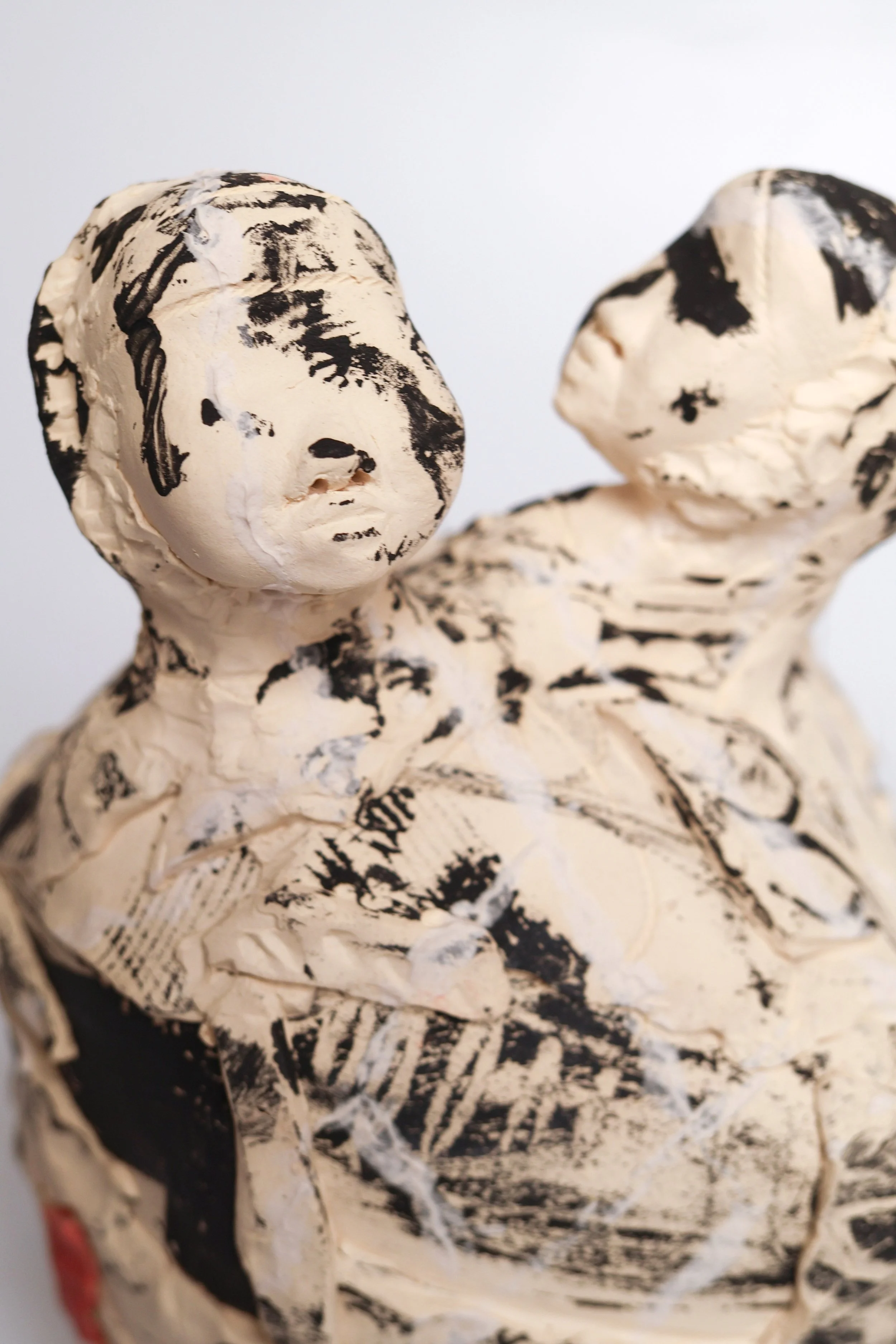 Creature 3. Close Up. 11.5 x 7 x 7.5”. Stoneware. 2025.