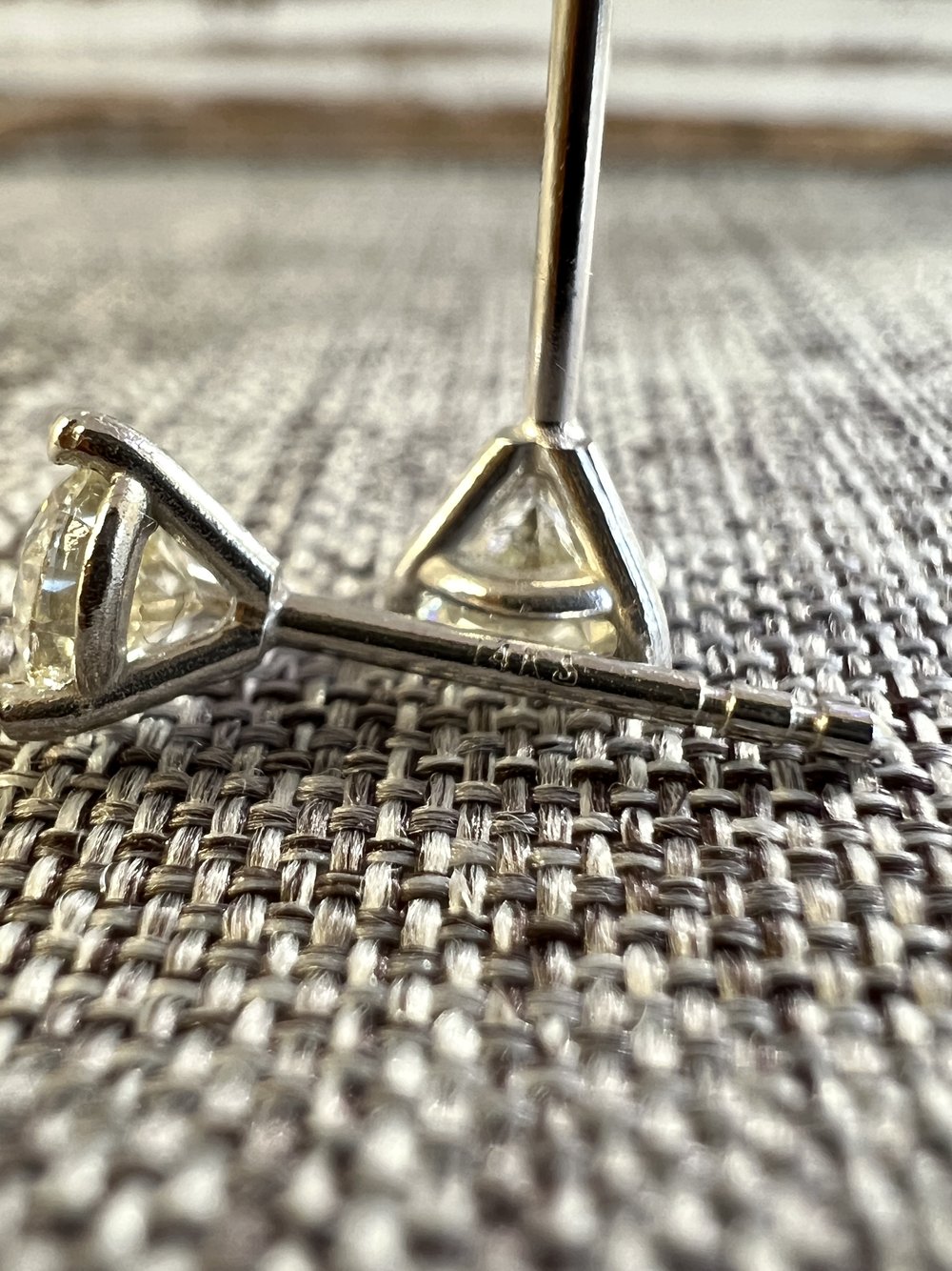 Martini Diamond Earring Studs, 10.01 Carats