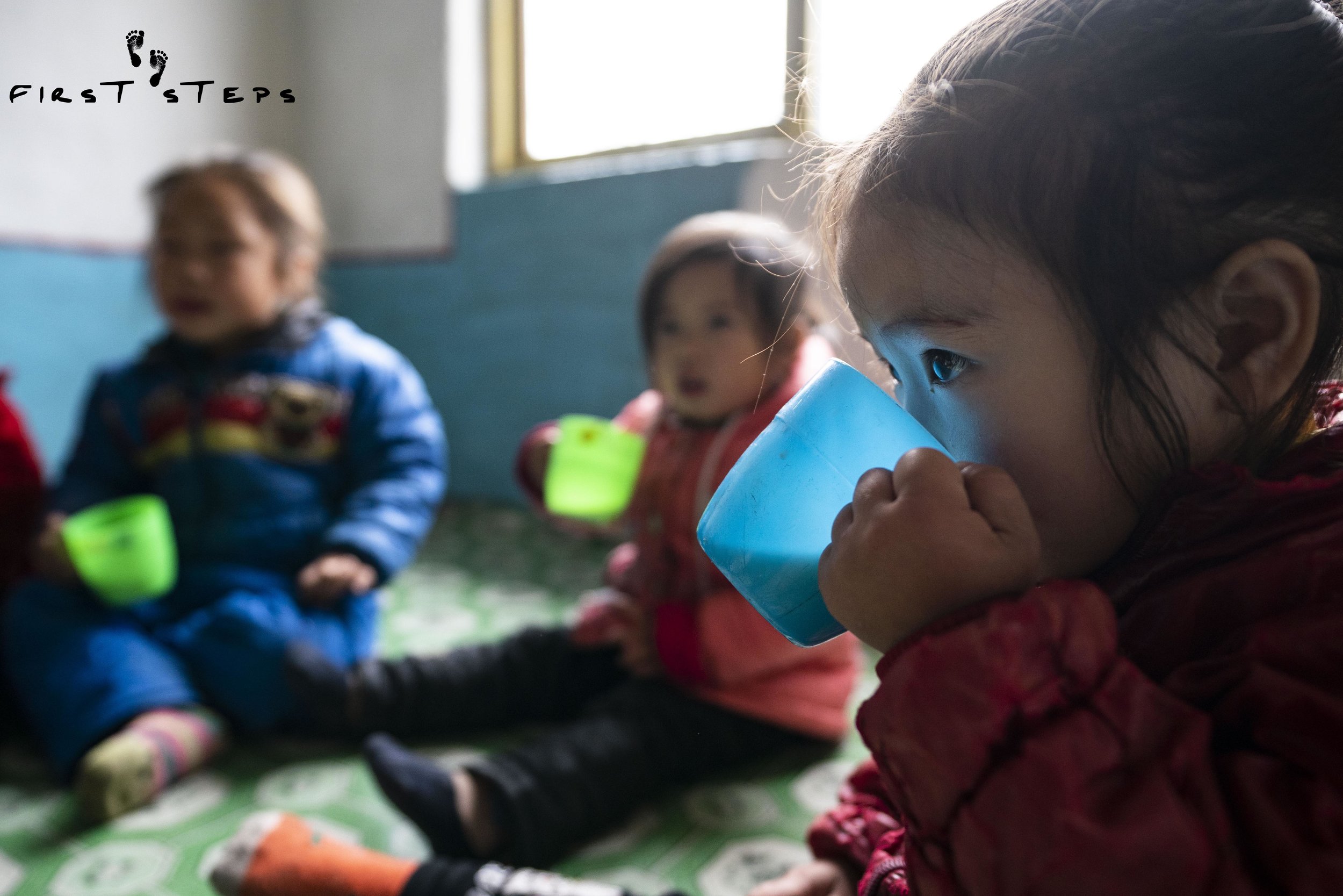 “When the children drink soymilk, their skin improves. They are really excited for soymilk time.” - Director U Bok-Song of the Rosang-Ri #1 Daycare in Tongchon.