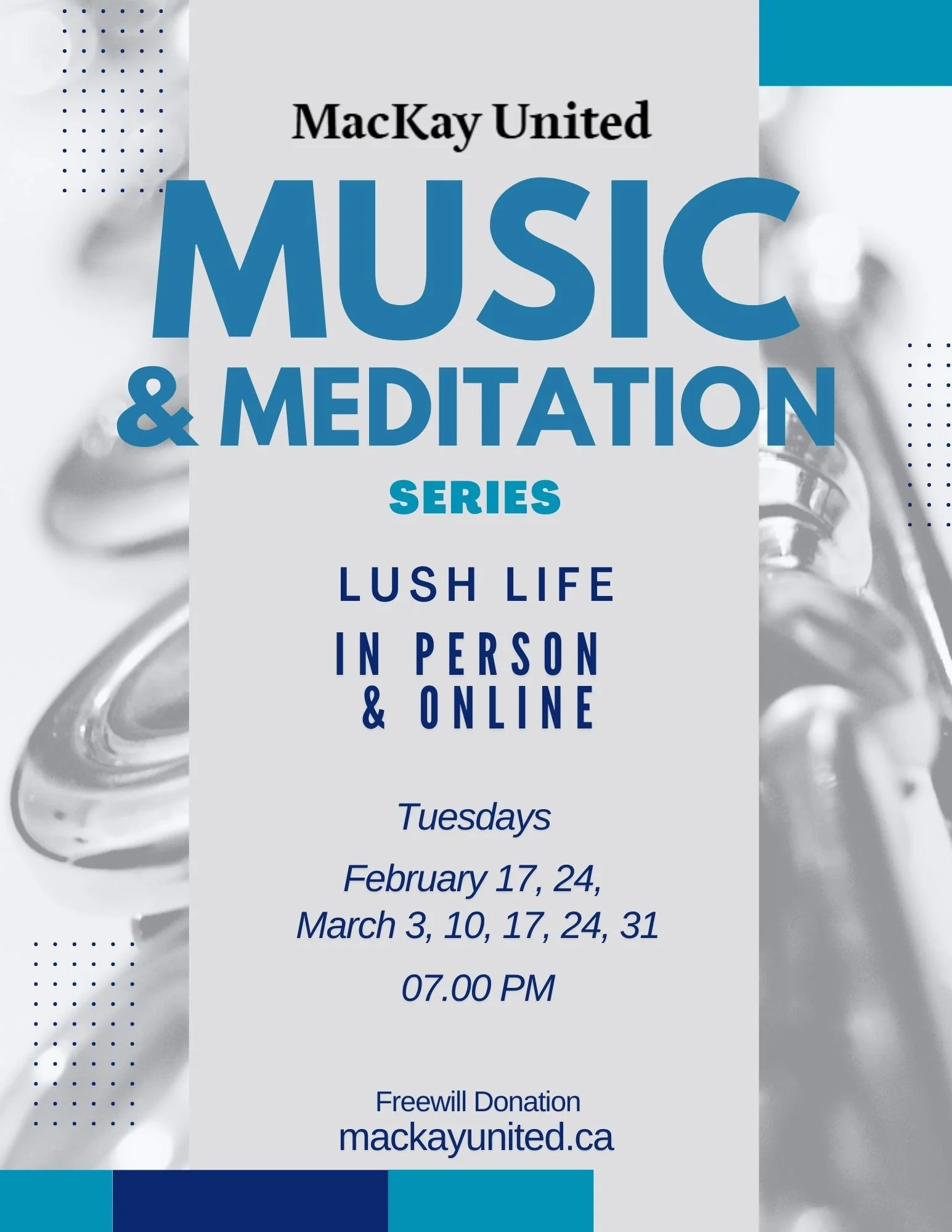 Lenten series - MacKay Music &amp; Meditation “Lush Life” theme