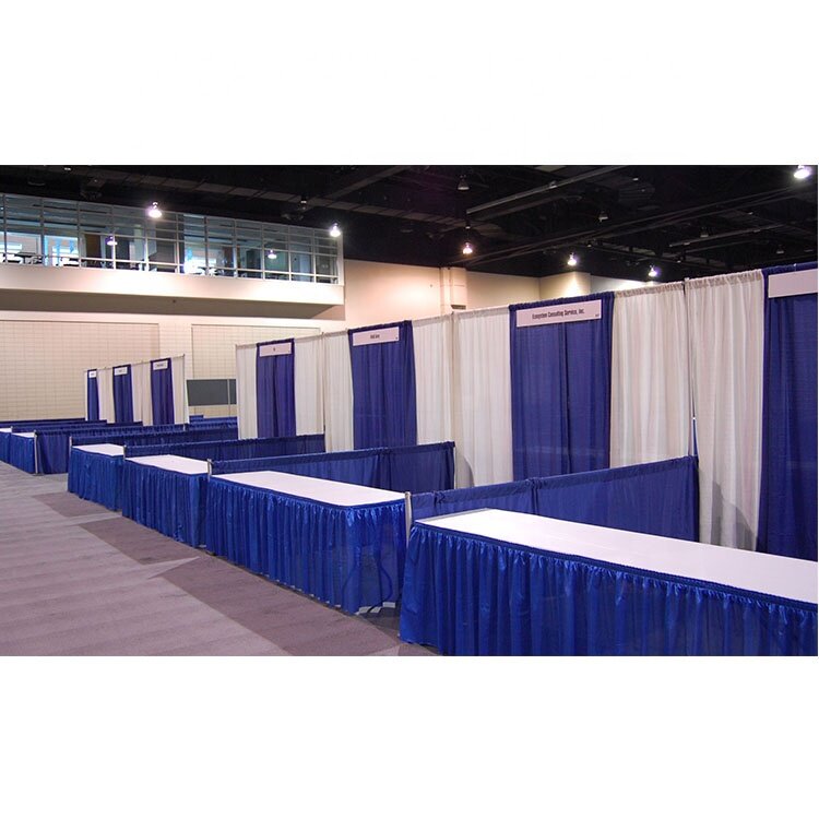 Trade Show Booths, Table and Table Skirting — Durham Event Rentals