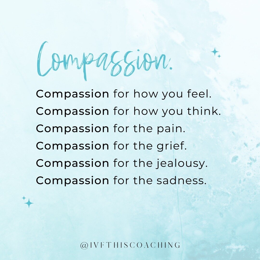 Compassion. ❤️⁠
 ⁠
The point has never and will never be that you don&rsquo;t have negative emotions and that nothing terrible ever happens to you. The point will always be how you can learn to love yourself through it. In any moment, whatever is hap