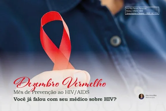 Dezembro Vermelho: Mês de prevenção ao HIV/AIDS
