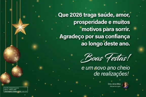 Boas festas!