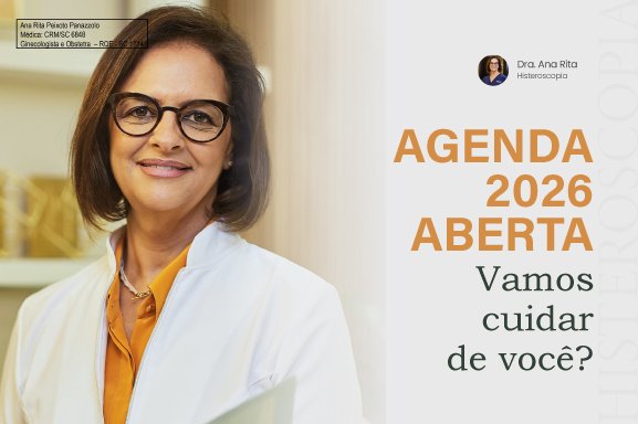 Agenda 2026 aberta | Vamos cuidar de você?