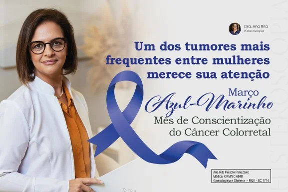 Março Azul-Marinho – Mês de Conscientização do Câncer Colorretal
