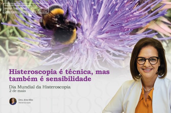 Histeroscopia é técnica, mas também é sensibilidade