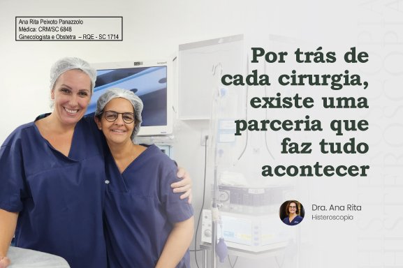 Por trás de cada cirurgia, existe uma parceria que faz tudo acontecer