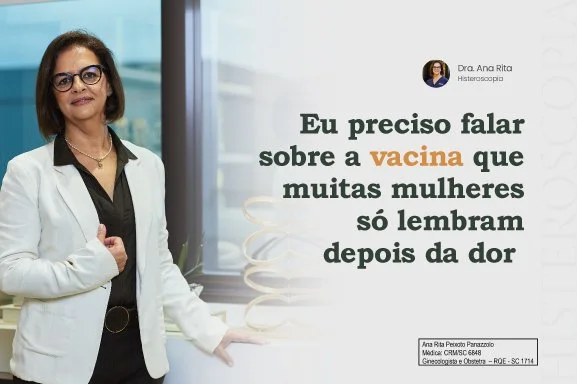 Eu preciso falar sobre a vacina que muitas mulheres só lembram depois da dor