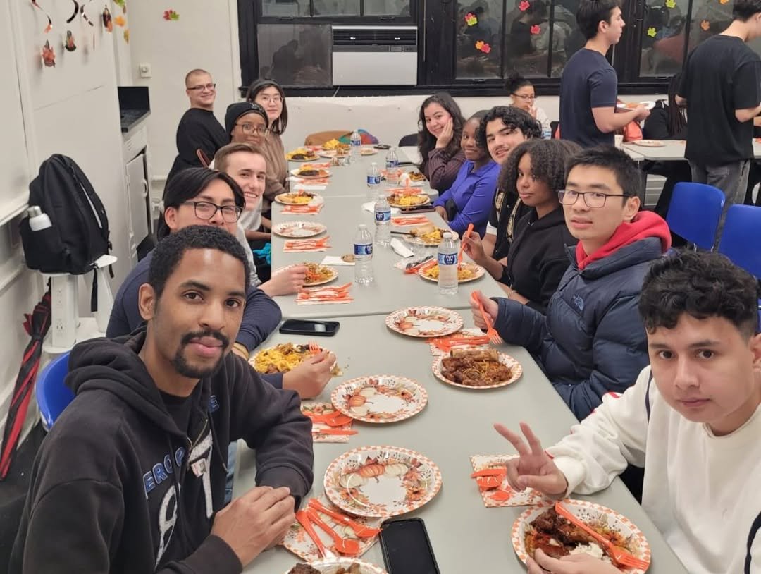 Men longing for God at Hunter