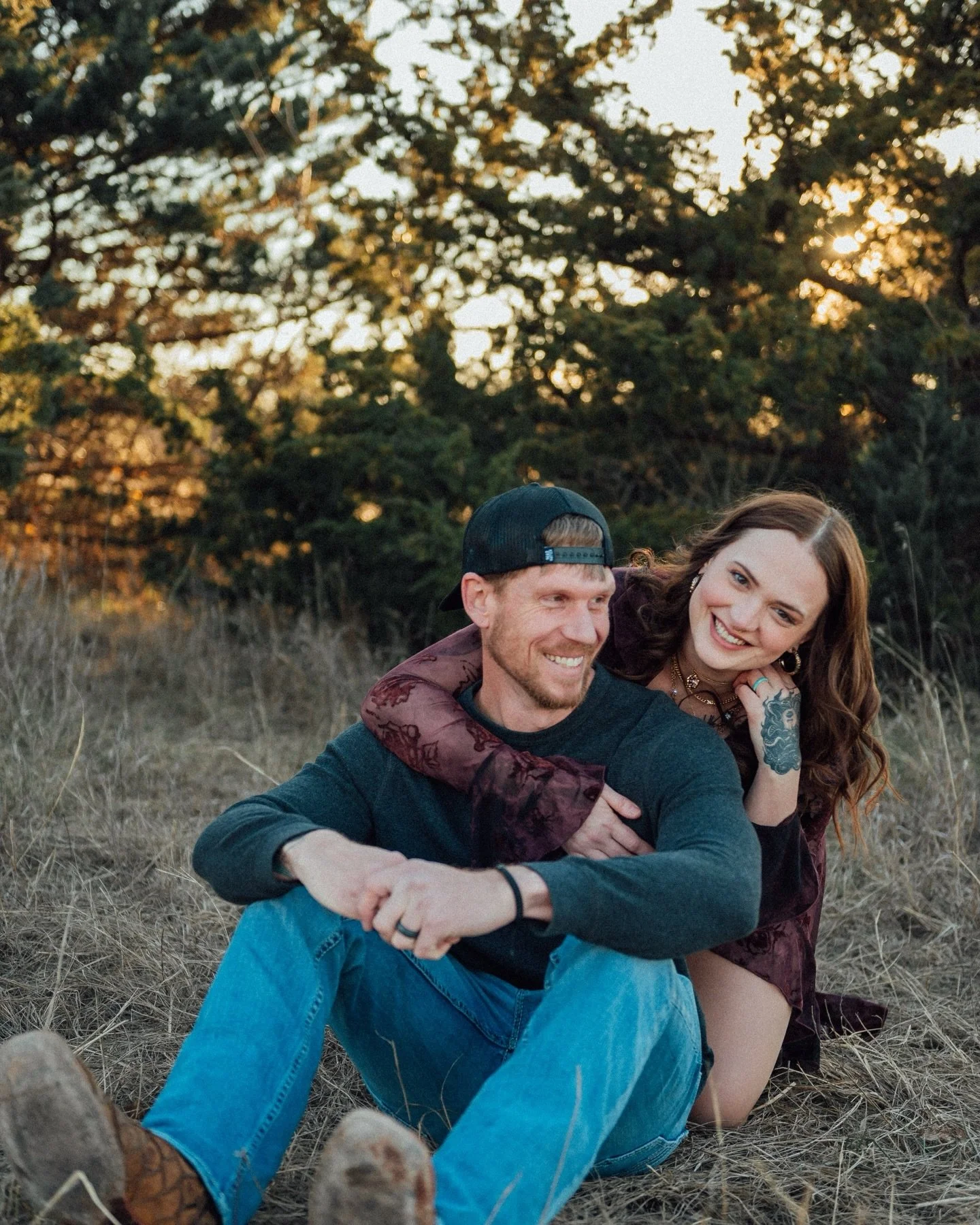 Courtney &amp; Nathan 🤍 Just a couple of love birds