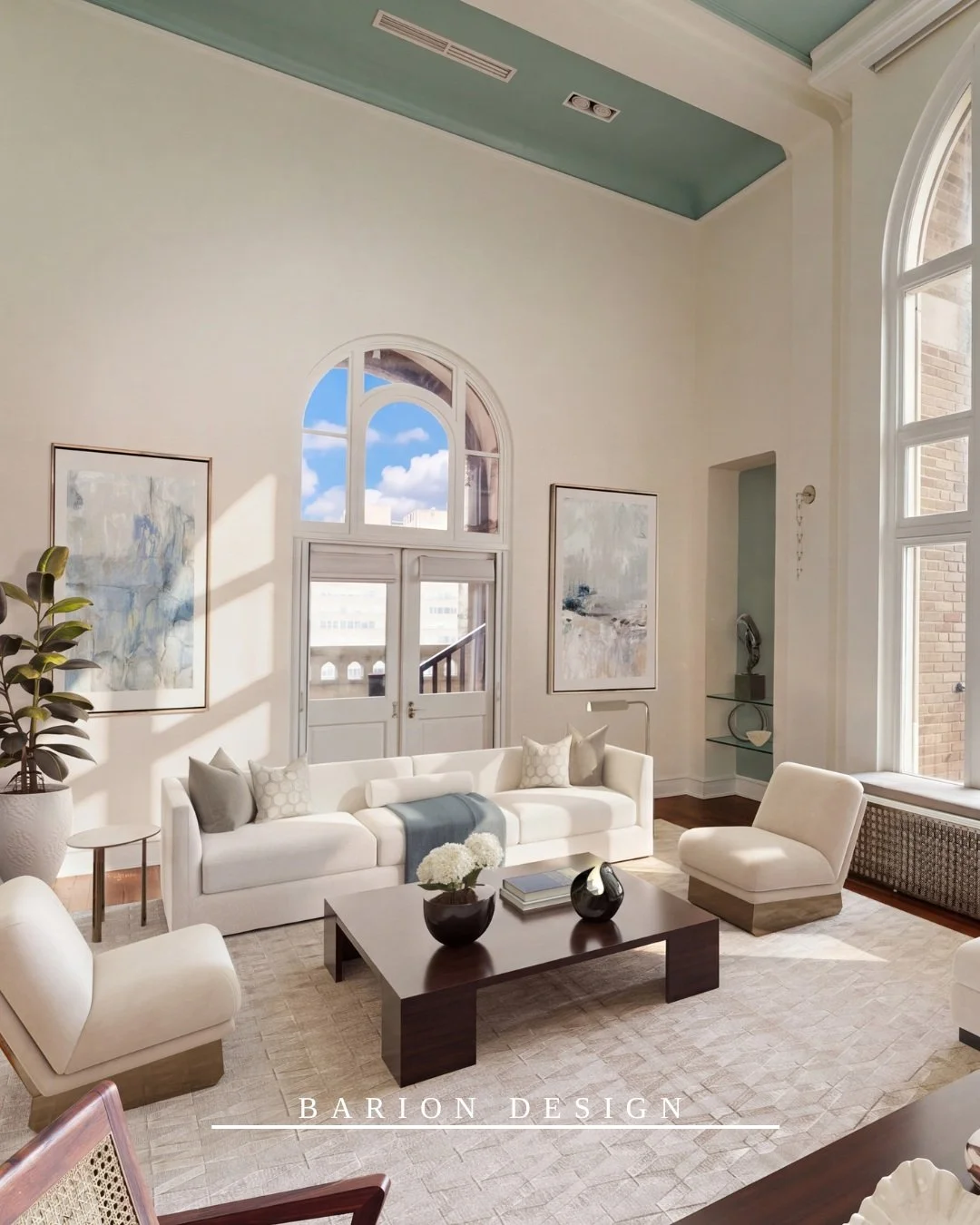 1901 Walnut St #20D, Philadelphia, PA $3,400,000| 4 Beds | 5Baths |
Listed by Alon Seltzer | Compass Pennsylvania

Not all staging is created equal. While AI tools spit out generic, often-distorted renders, we bring high-end designer furniture, preci