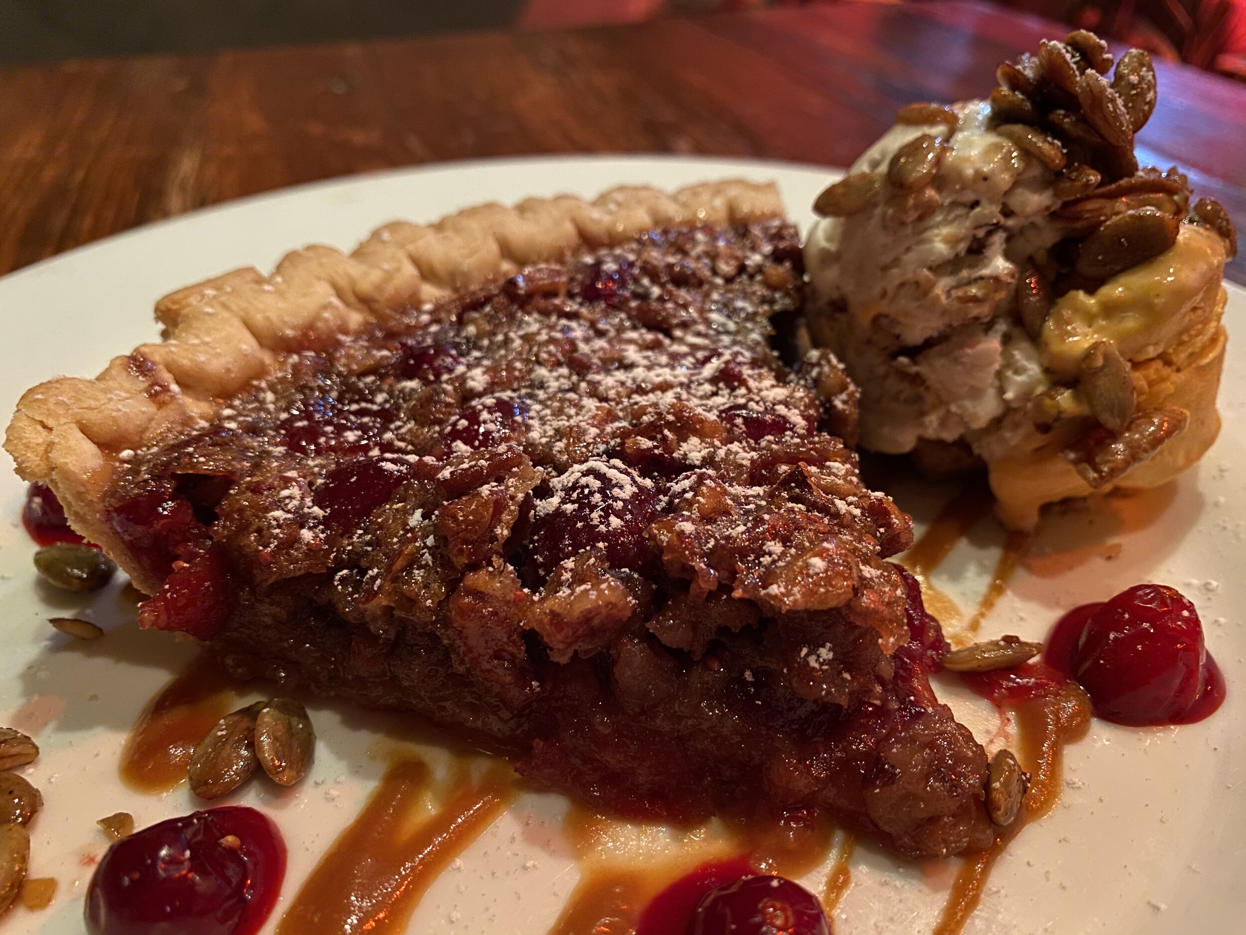 Cranberry Pecan Pie