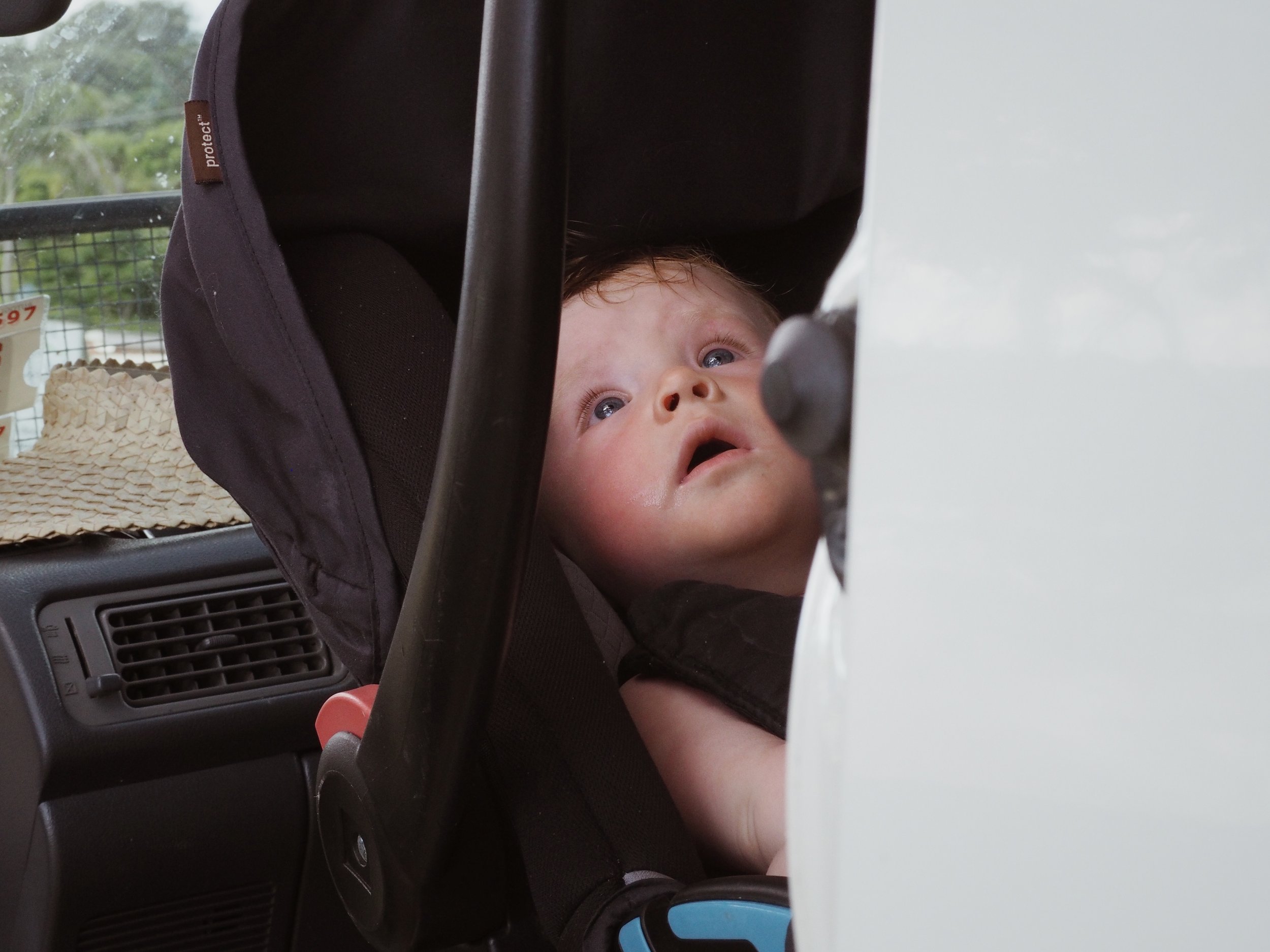campervan travel with baby